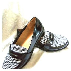 Amelia Grace black and white shoes